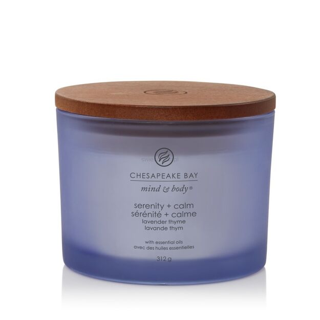 Serenity & Calm - Chesapeake Bay Candle - duża świeca zapachowa z 3 knotami