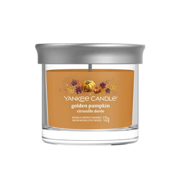 Golden Pumpkin - Yankee Candle Signature - świeca zapachowa tumbler z 1 knotem 
