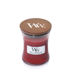 WoodWick - Cinnamon Chai - mała świeca zapachowa z drewnianym knotem