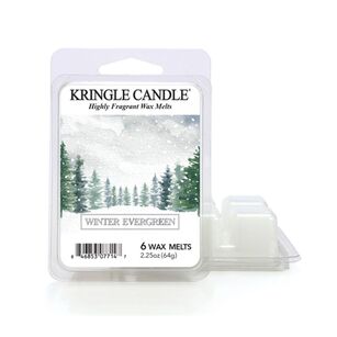 Winter Evergreen - Kringle Candle - wosk zapachowy 64 gram