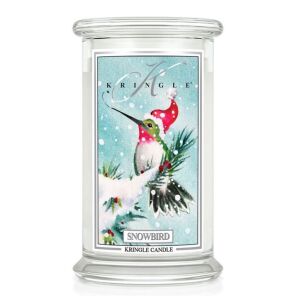 Snowbird - Kringle Candle - duża świeca z dwoma knotami (624g)