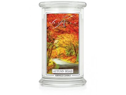 Autumn Road - Kringle Candle - duża świeca z dwoma knotami (624g)