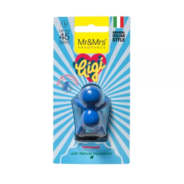 Patchouli - Mr & Mrs Fragrance - zapach odświeżacz do samochodu GIGI