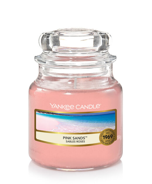  Pink Sands Yankee Candle - mała świeca zapachowa 