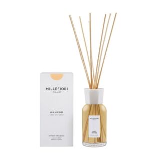 Lime & Vetiver - Millefiori Milano - dyfuzor pałeczki zapachowe 250 ml