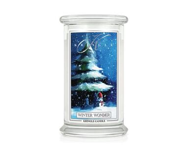 Winter Wonder - Kringle Candle - duża świeca z dwoma knotami (624g)