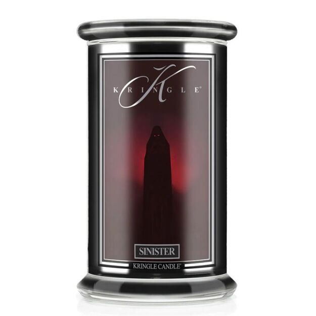 Sinister - Kringle Candle - duża świeca z dwoma knotami (624g) - seria Halloween