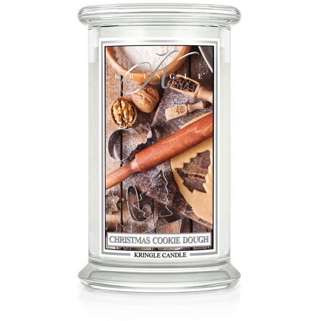 Christmas Cookie Dough - Kringle Candle - duża świeca z dwoma knotami (624g)