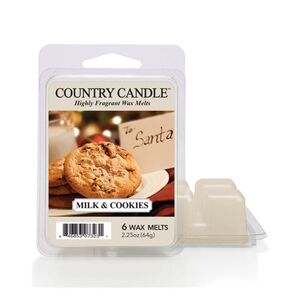 Milk & Cookies - Country Candle - wosk zapachowy 64 gram