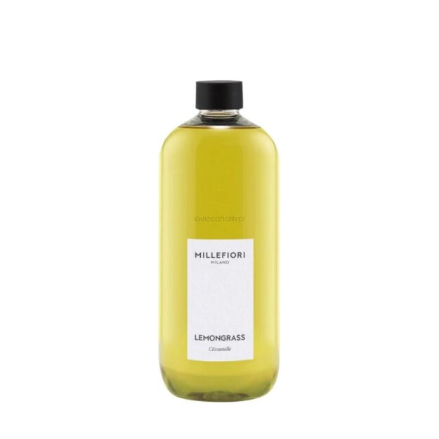 Millefiori Lemon Grass 500 ml – uzupełniacz do dyfuzora zapachowego z patyczkami