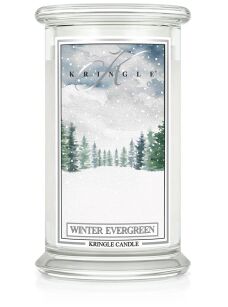 Winter Evergreen - Kringle Candle - duża świeca z dwoma knotami (624g)