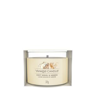 Soft Wool & Amber - Yankee Candle Signature - świeca mini