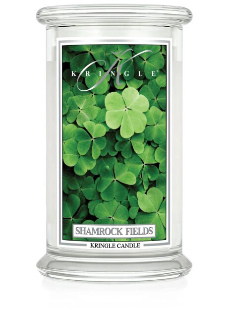 Shammrock Fields - Kringle Candle - duża świeca z dwoma knotami (624g) - seria St.Patrick Day