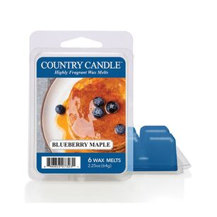 Blueberry Maple - Country Candle - wosk zapachowy 64 gram