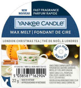 London Christmas Tea - Yankee Candle Signature - wosk zapachowy 