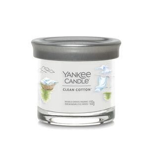 Clean Cotton - Yankee Candle Signature - świeca tumbler z jednym knotem - nowość 2022