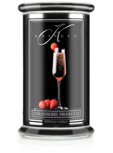 Strawberry Prosecco - Kringle Candle - duża świeca z dwoma knotami (624g) - seria Reserve