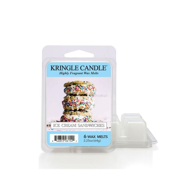 Ice Cream Sandwich - Kringle Candle - wosk zapachowy 64 gram