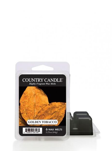 Country Candle -Golden Tobacco - wosk zapachowy 64 gram