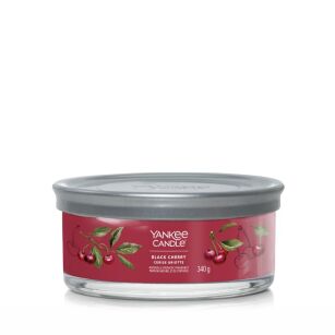 Black Cherry - Yankee Candle Signature - świeca tumbler z 5 knotami 