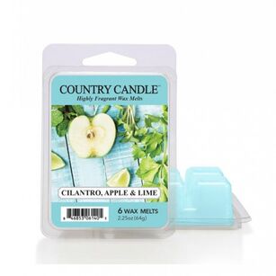 Cilantro, Apple & Lime - Country Candle - wosk zapachowy 64 gram