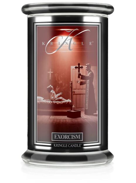 Exorcism - Kringle Candle - duża świeca z dwoma knotami (624g) - seria Halloween