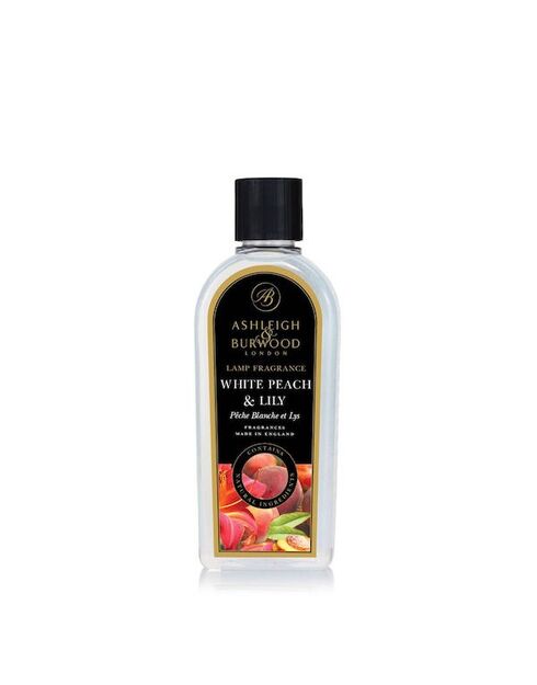  White Peach & Lily - Wkład do Lampy Zapachowej Ashleigh & Burwood 250 ml