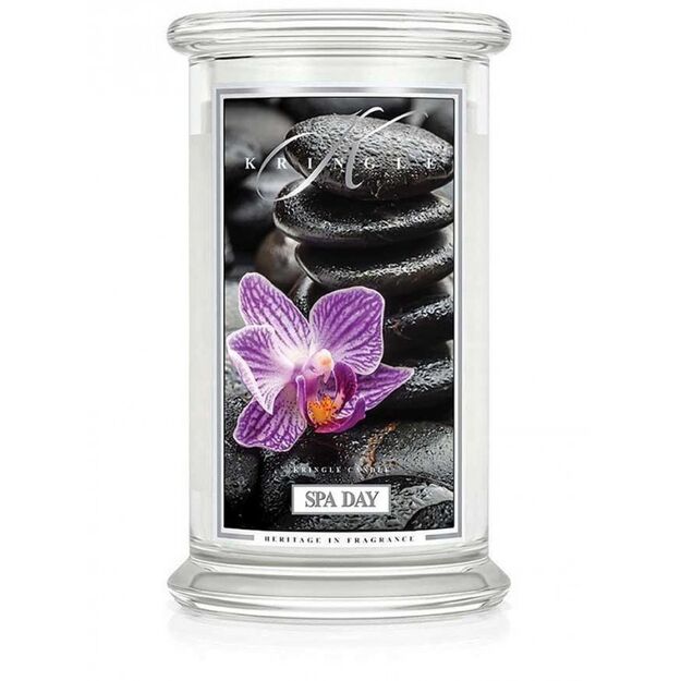 Spa day - Kringle Candle - duża świeca z dwoma knotami (624g)