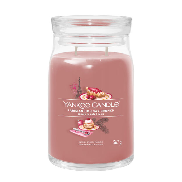 Parisian Holiday Brunch - Yankee Candle Signature - duża świeca z dwoma knotami 