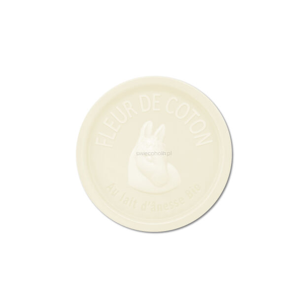 Mydło z mlekiem oślim BIO – Kwiat bawełny (Fleur de Coton) | Esprit Provence 100 g