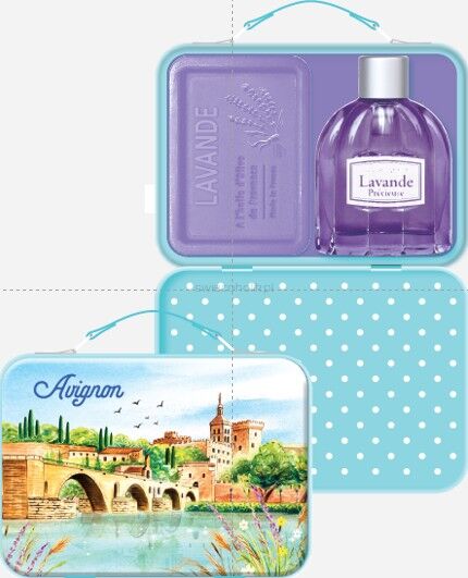 Zestaw prezentowy lawenda mydło 60 g + woda toaletowa 20 ml (Avignon Provence Lavande) Esprit Provence