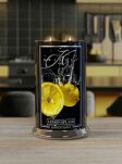 Lemon Splash - Kringle Candle - duża świeca z dwoma knotami (624g) - seria Reserve - 2
