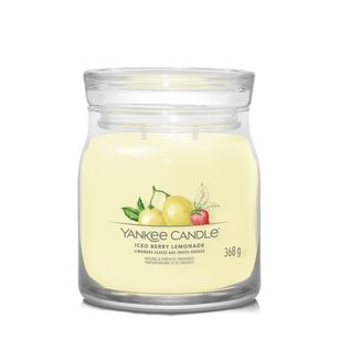 Iced Berry Lemonade - Yankee Candle Signature - średnia świeca z dwoma knotami - nowość 2022