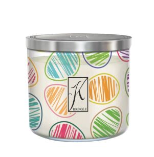 Średnia świeca zapachowa Sweet As Can Be – Kringle Candle | 397 g | 3 knoty | Wielkanoc