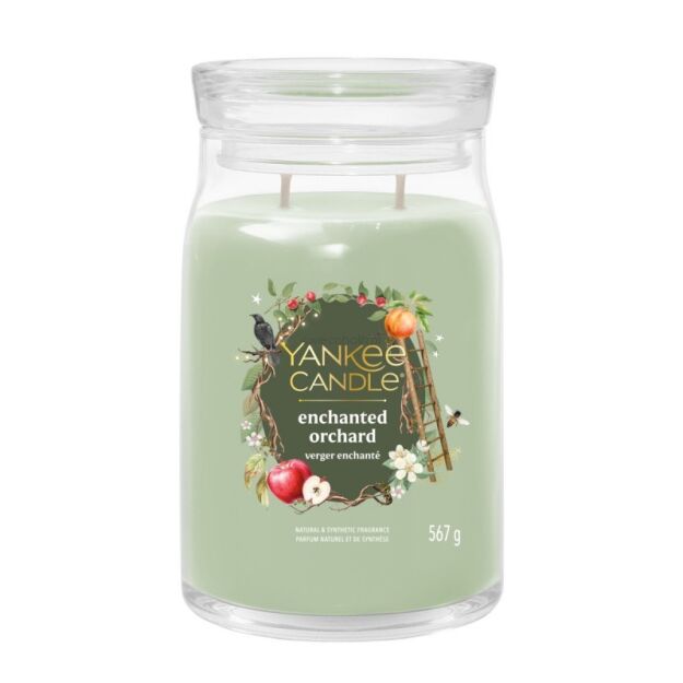 Enchanted Orchard - Yankee Candle Signature - duża świeca zapachowa z dwoma knotami 