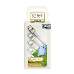 Clean Cotton Yankee Candle -  vent stick zapach samochodowy