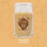Glistening Leaves - Yankee Candle Signature - duża świeca zapachowa z dwoma knotami  - 4