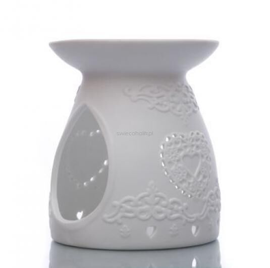 Kominek do woskow - G. Wurm - Ażurowy w serca