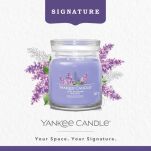 Lilac Blossoms - Yankee Candle Signature - średnia świeca z dwoma knotami - 3