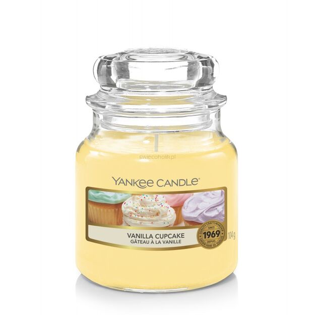 Vanilla Cupcake Yankee Candle - mała świeca zapachowa