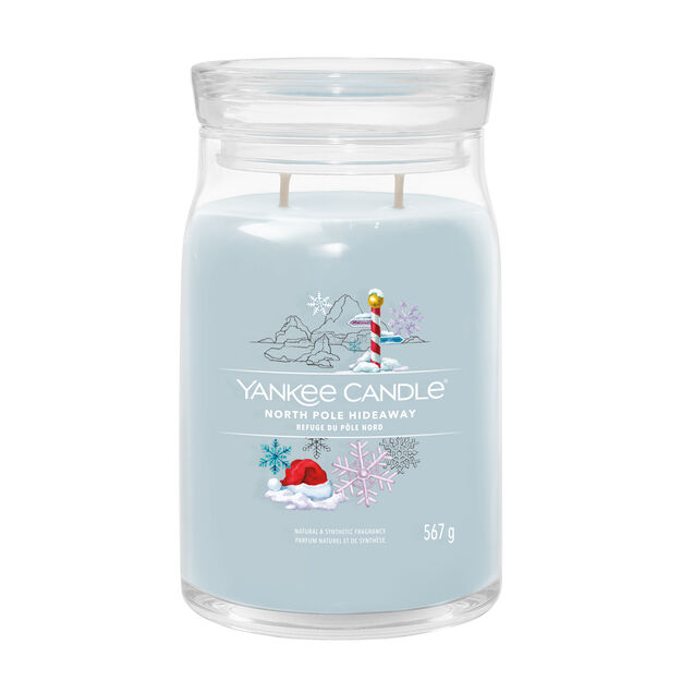 North Pole Hideaway - Yankee Candle Signature - duża świeca z dwoma knotami - nowość 2024