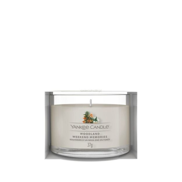 Woodland Weekend Memories - Yankee Candle Signature - mini świeca zapachowa 