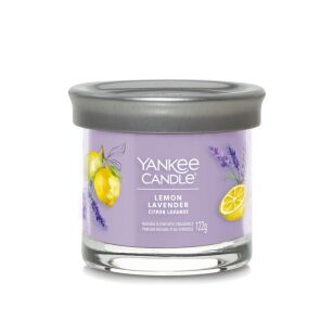 Lemon Lavender - Yankee Candle Signature - świeca tumbler z jednym knotem