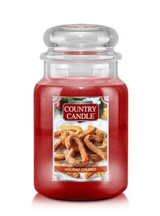 Holiday Churro - Country Candle - duża świeca zapachowa z dwoma knotami (737g)