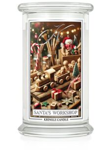 Santa's Workshop - Kringle Candle - duża świeca z dwoma knotami (624g)