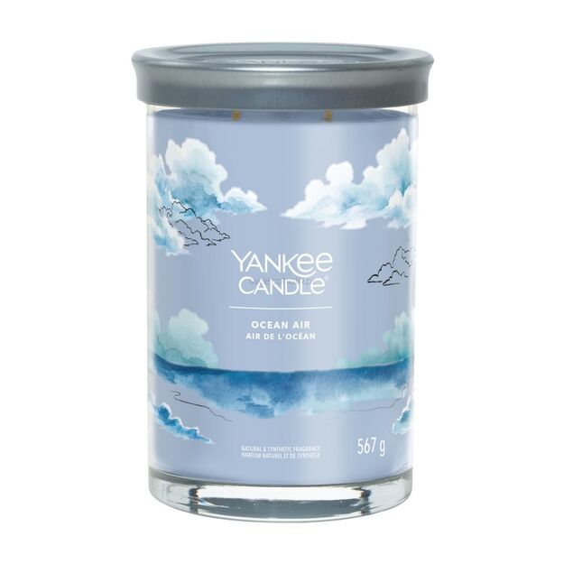 Ocean Air - Yankee Candle Signature - świeca tumbler z dwoma knotami - nowość 2022