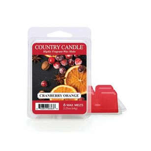 Cranberry Orange - Country Candle - wosk zapachowy 64 gram