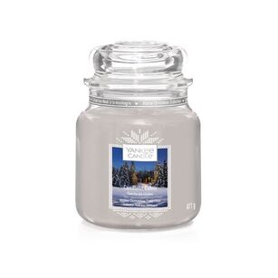 Candlelit Cabin Yankee Candle - średnia świeca zapachowa