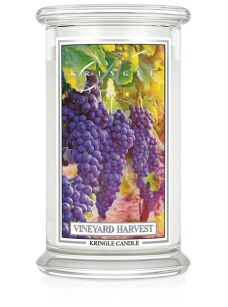 Vineyard Harvest  - Kringle Candle - duża świeca z dwoma knotami (624g)