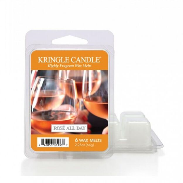 Rose All Day - Kringle Candle - wosk zapachowy 64 gram